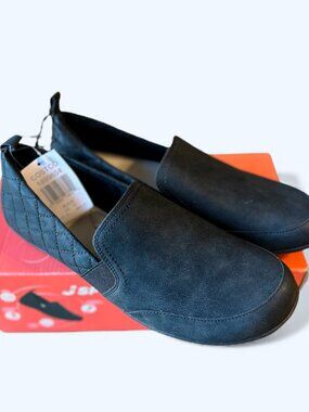 JSport Women's Casual Slip On Shoe Black Size 10